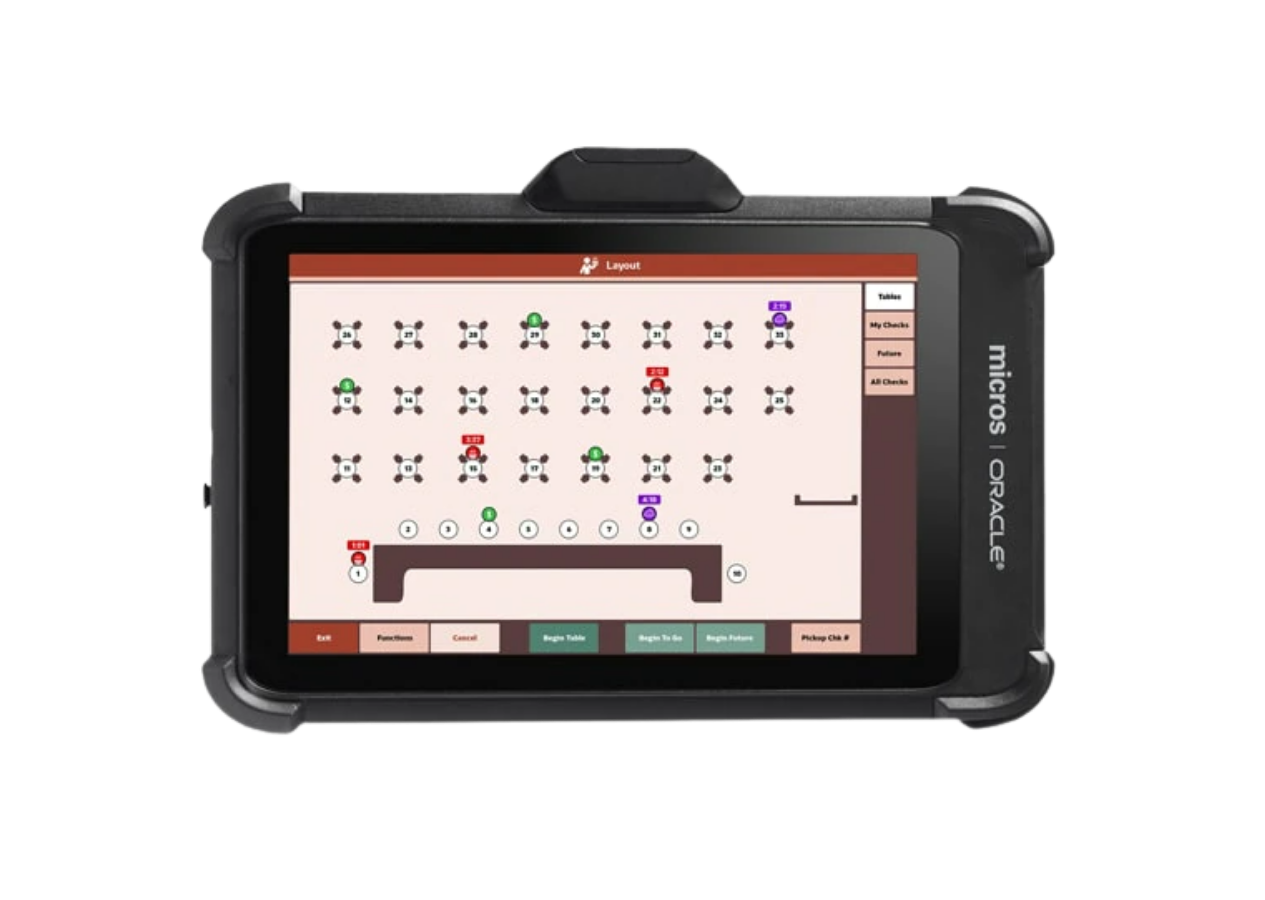 tablet_pos_oracle_micros_hardware_restaurant software